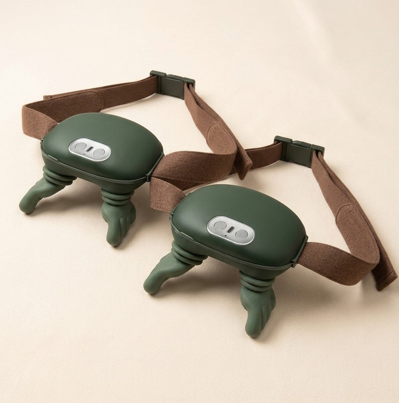 Deux masseurs verts
